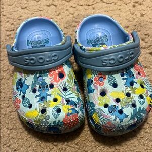 CROCS Kids' Floral Print Clogs